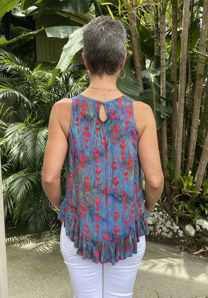 Karen Top Magenta Love