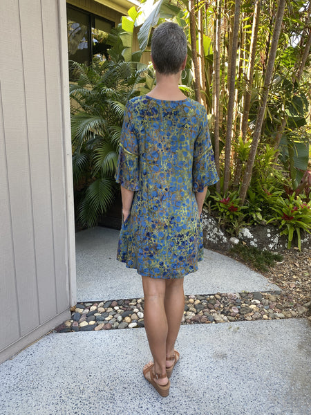 Ava Dress Blue Lotus NEW