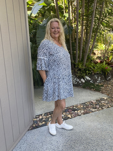 Ava Dress Snowberries