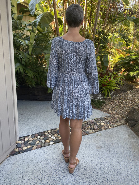 Holly Dress Grey Ohm NEW