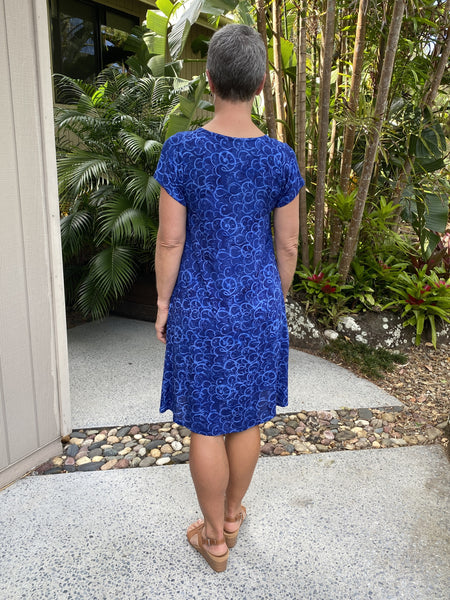 Laura Dress Lapis Ohm NEW