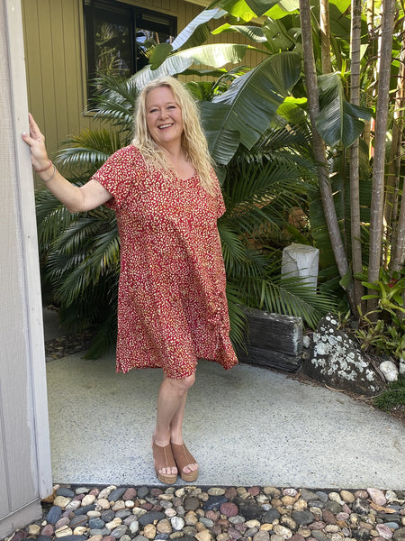 Laura Dress Golden Pearls XS and XL only