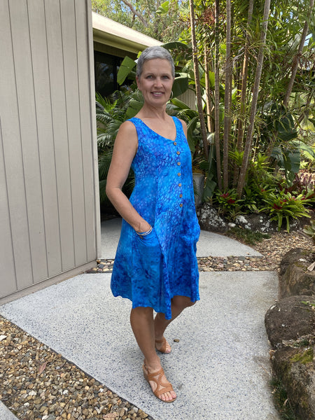 Layla Dress Amparo Blue NEW