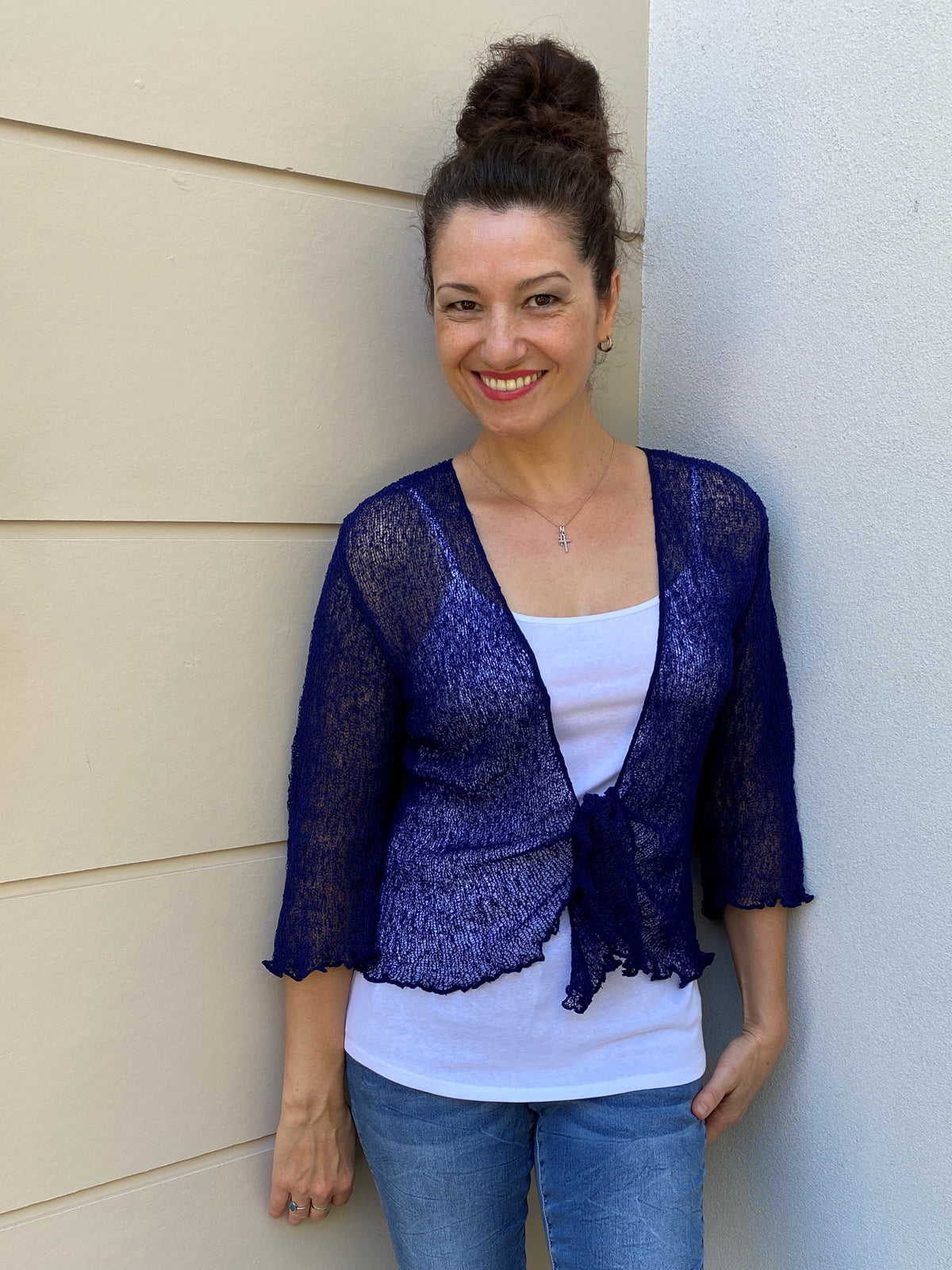 Shrug - Navy Blue | GAAB Designs Shrug - Navy Blue | GAAB Designs