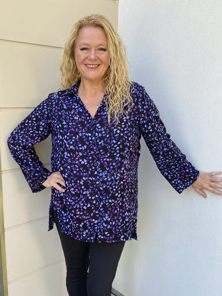 Sarah Shirt  Amethyst